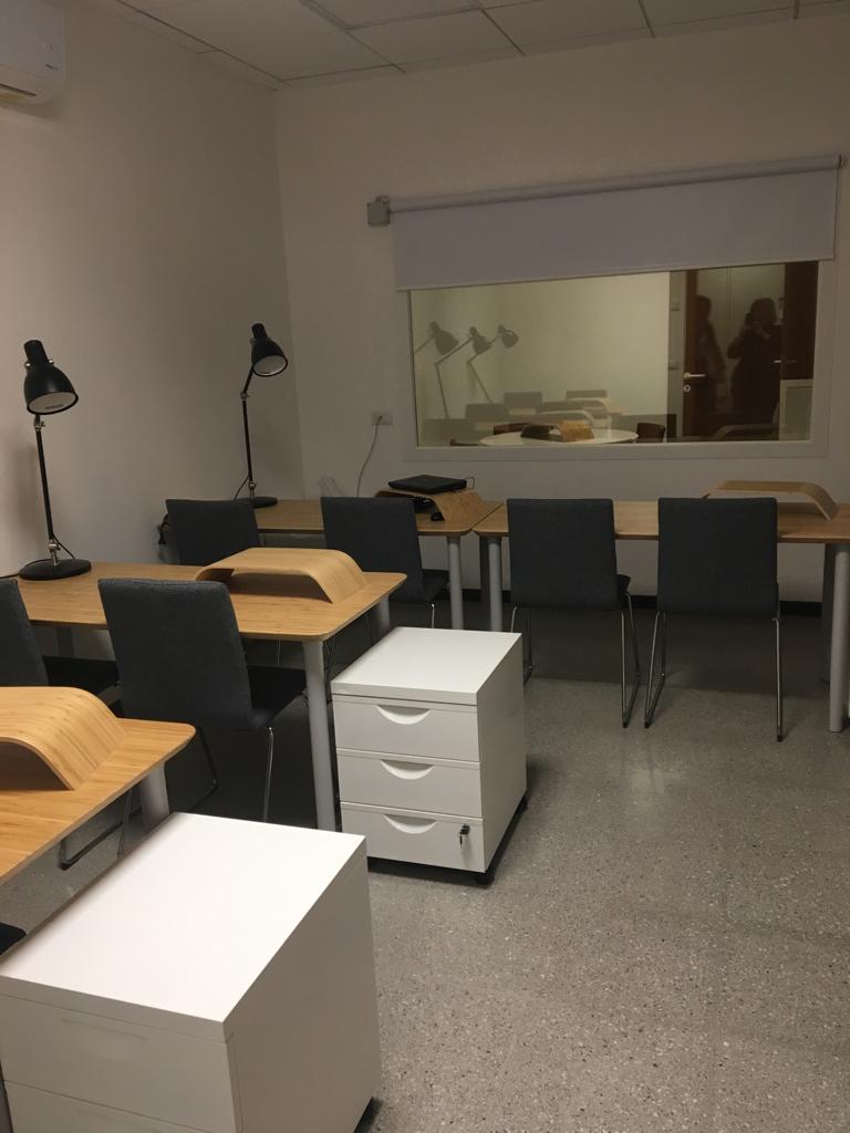 Postazioni Aula audizioni protette